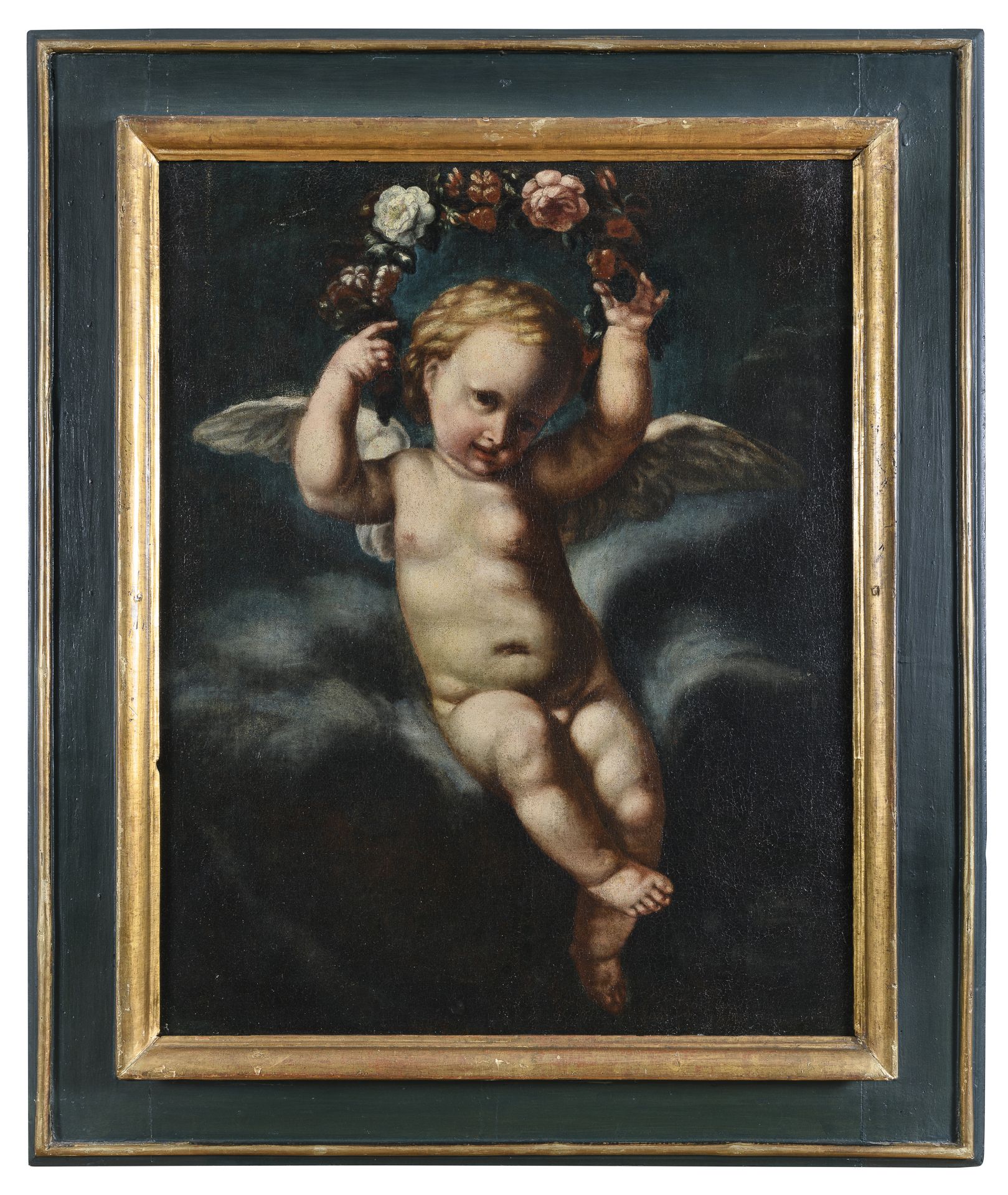 GENOESE OIL PAINTING 17TH CENTURY