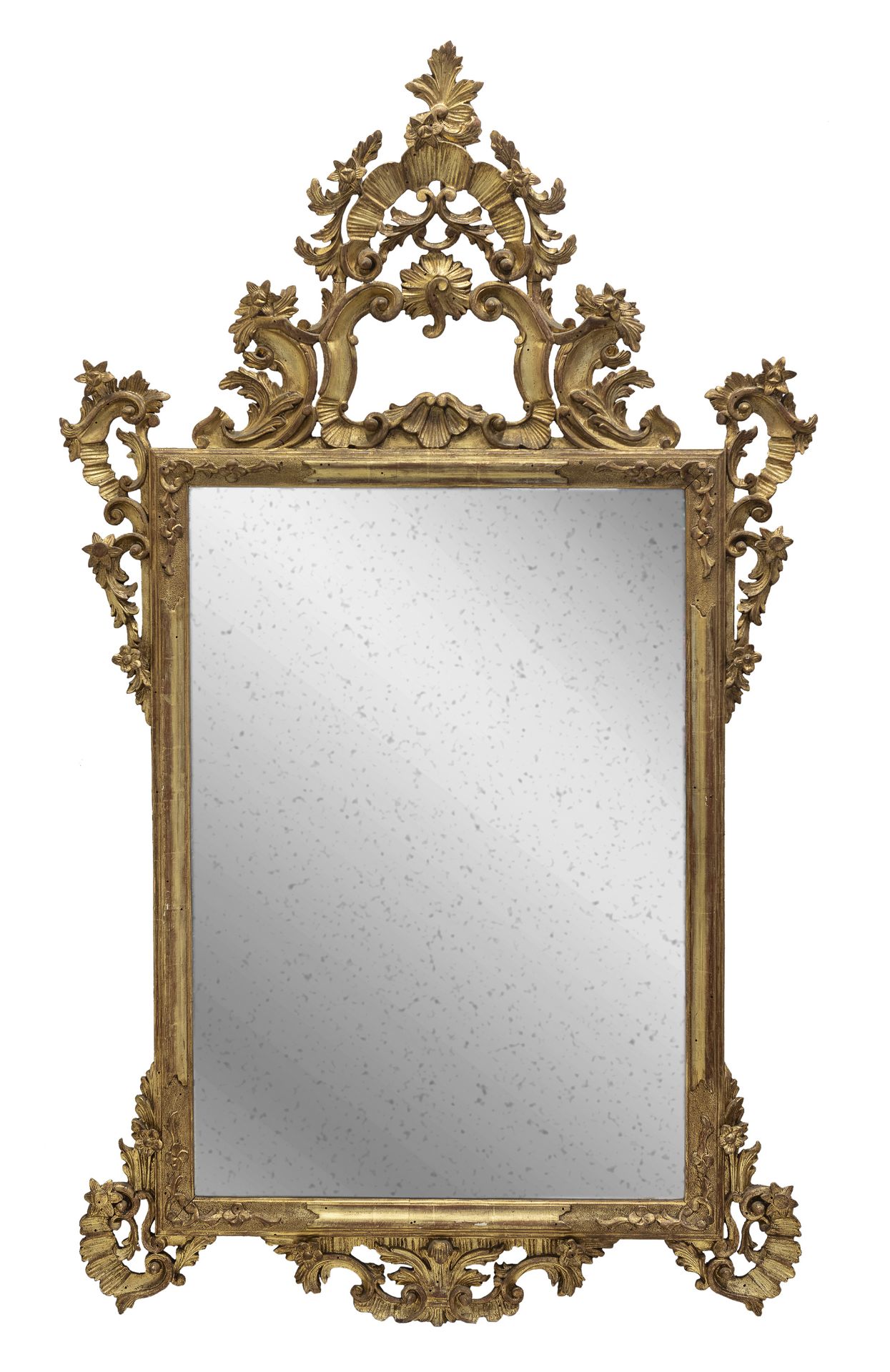 GILTWOOD MIRROR VENICE END OF THE 19TH CENTURY