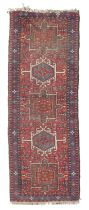 SMALL HAMADAN RUNNER EARLY 20TH CENTURY