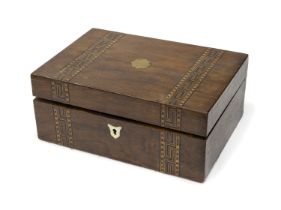 ROSEWOOD BOX 19TH CENTURY