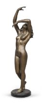 BRONZE SCULPTURE, ART NOUVEAU PERIOD