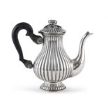 SILVER COFFEE POT KINGDOM OF ITALY END OF THE 19TH CENTURY