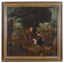 NORTHERN ITALY OIL PAINTING 18TH CENTURY