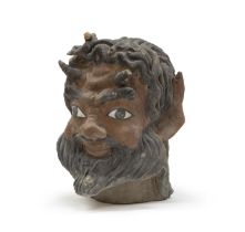 TERRACOTTA HEAD OF A SATIR 20TH CENTURY