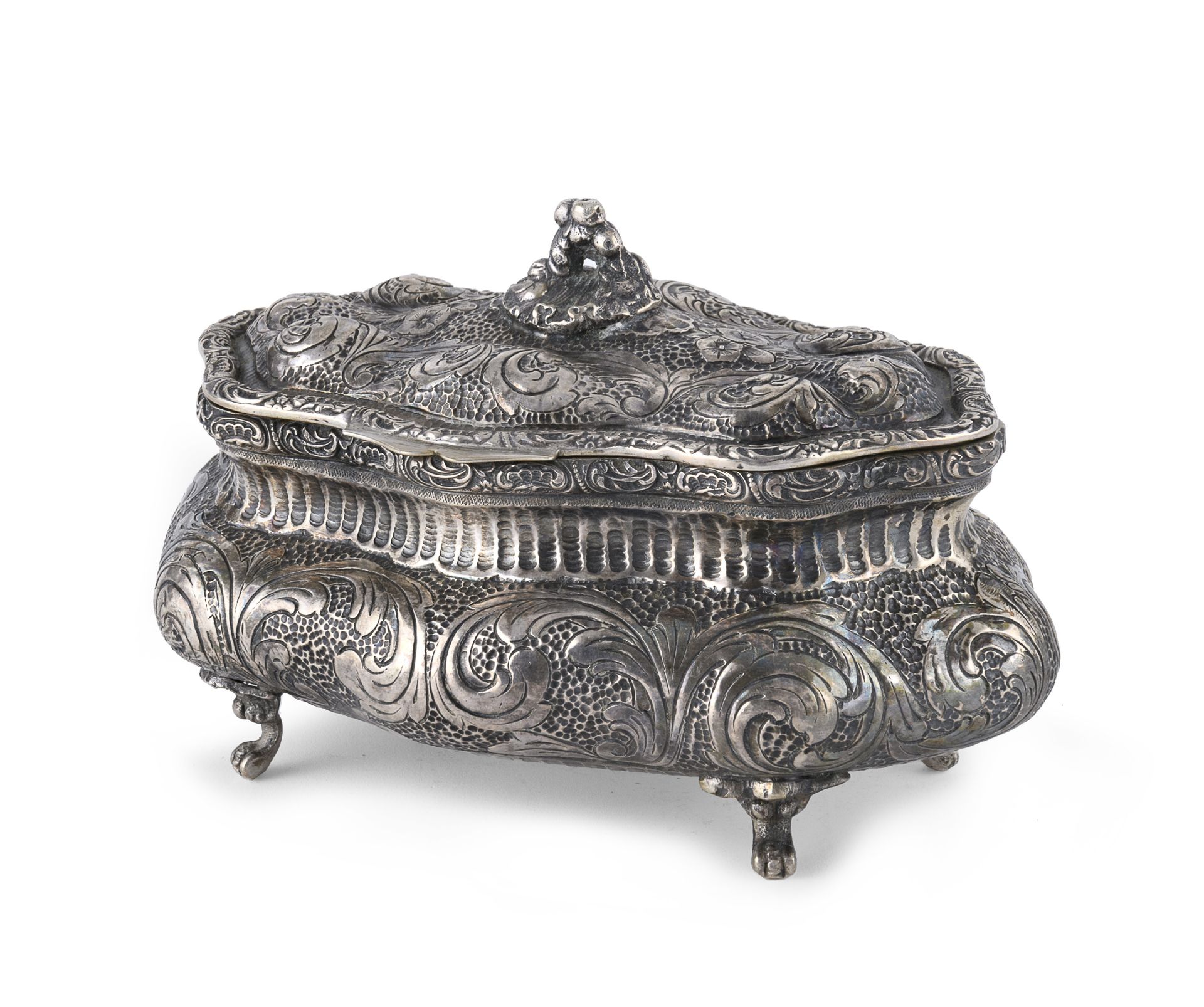 SILVER BOX ITALY 20TH CENTURY - Image 2 of 2