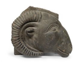 BASALT RAM'S HEAD 18TH CENTURY