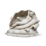 SCULPTURE OF VENUS IN WHITE MARBLE END OF THE 19TH CENTURY