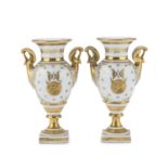 PAIR OF PORCELAIN VASES EARLY 19TH CENTURY