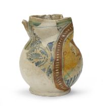 MAIOLICA JUG SOUTHERN ITALY 16th CENTURY