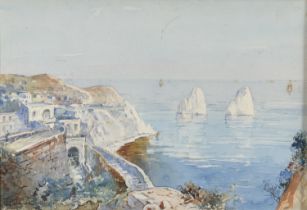 EUROPEAN WATERCOLOR, 20TH CENTURY