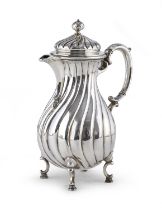 SILVER COFFEE POT GERMANY EARLY 20TH CENTURY