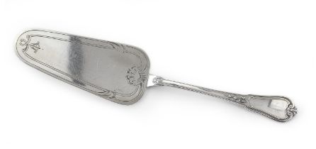 SILVER CAKE SERVER FRANCE 1880