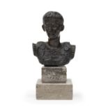 SMALL BRONZE BUST EARLY 20TH CENTURY