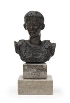 SMALL BRONZE BUST EARLY 20TH CENTURY
