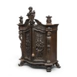 RARE WALNUT SAFE CABINET 19TH CENTURY