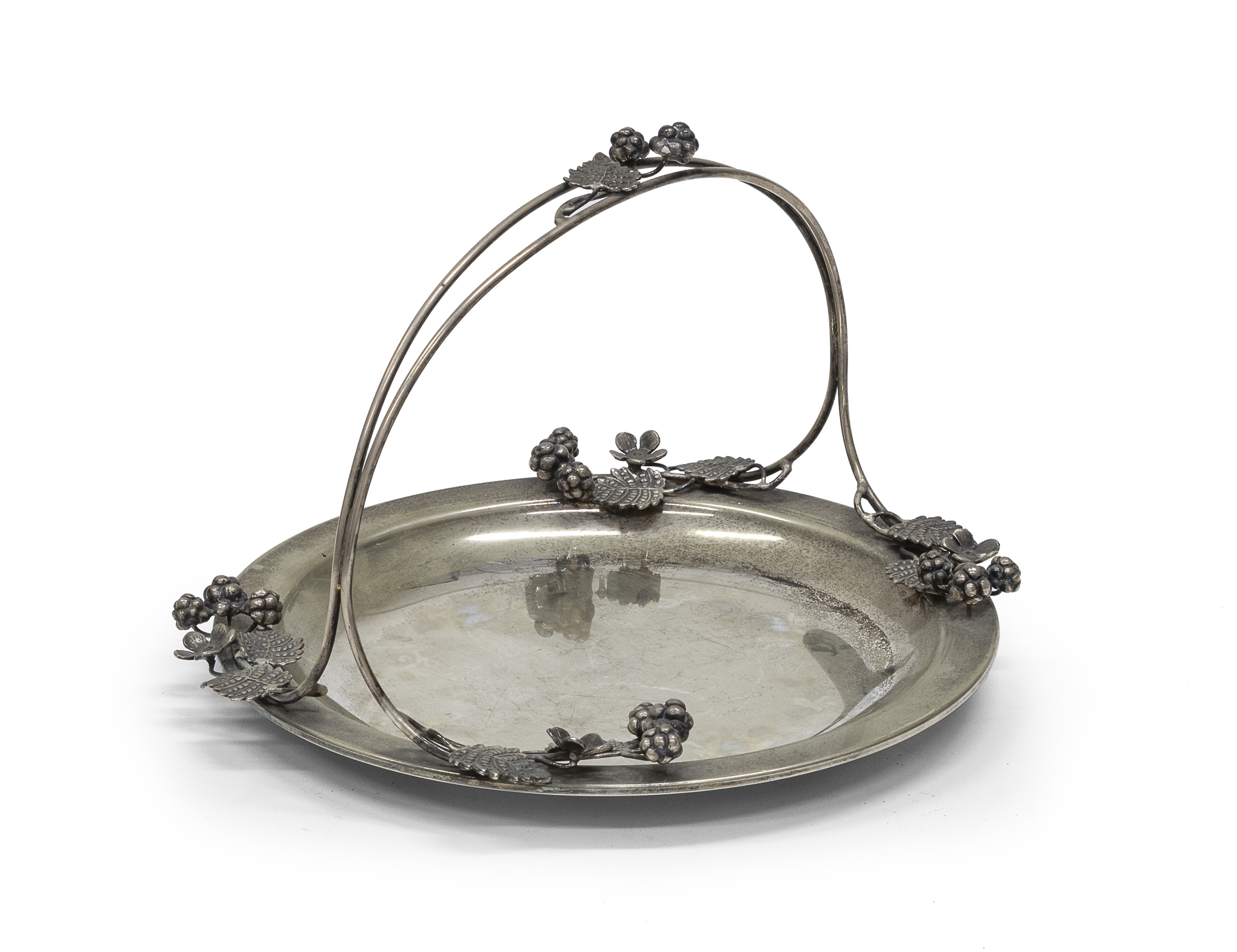 SILVER TRAY FLORENCE END OF THE 20TH CENTURY