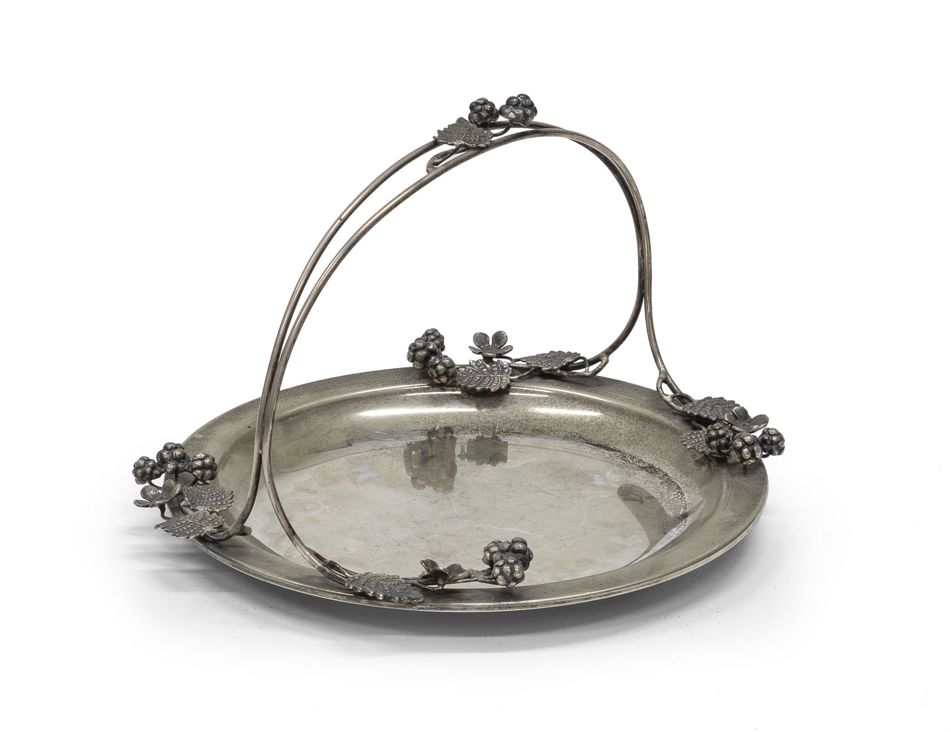 SILVER TRAY FLORENCE END OF THE 20TH CENTURY