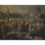 FLEMISH OIL PAINTING 17TH CENTURY