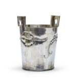 SILVER ICE BUCKET FLORENCE SECOND HALF OF THE 20TH CENTURY