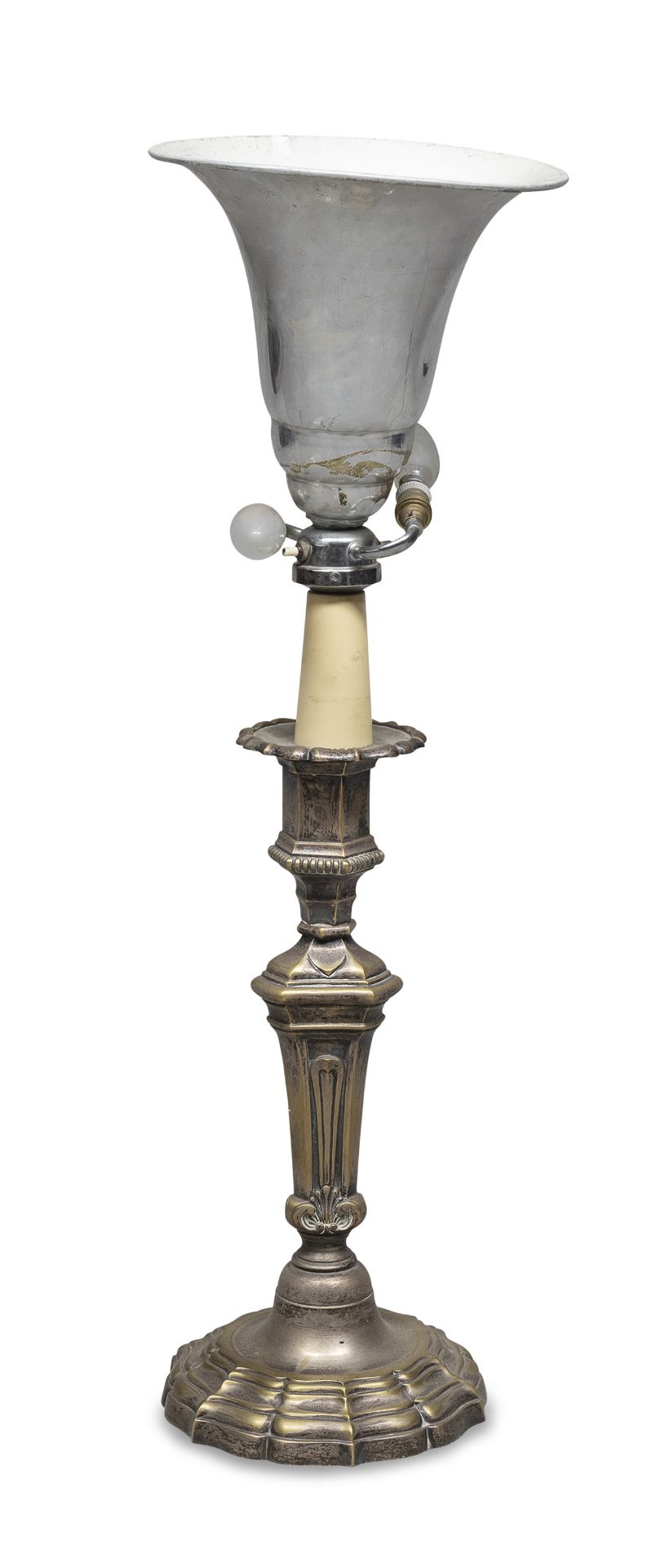 BRONZE CANDLESTICK 19th CENTURY