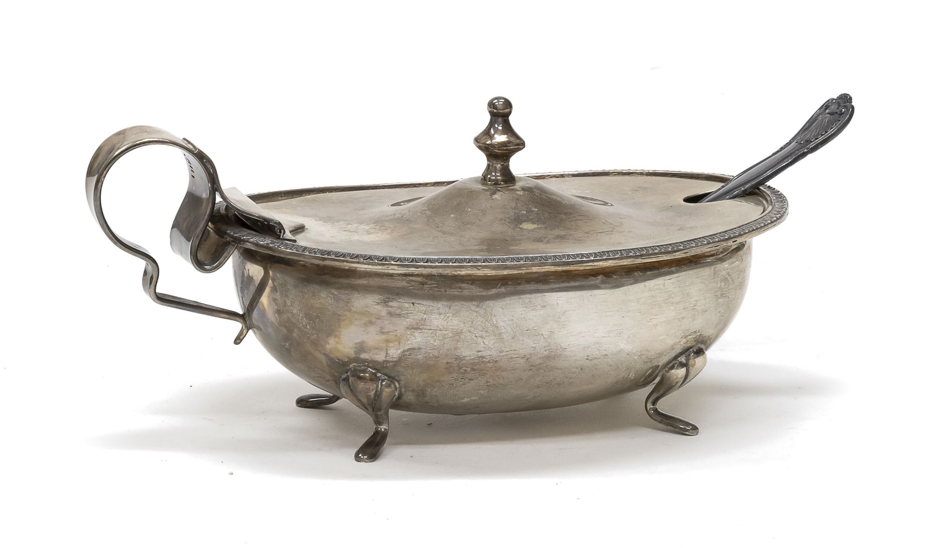 SILVER CHEESE BOWL ITALY 1944/1968