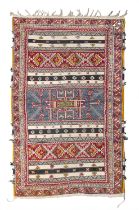 PERSIAN SHAHSAVAN CARPET EARLY 20TH CENTURY