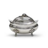 SILVER SUGAR BOWL 19TH CENTURY ITALY