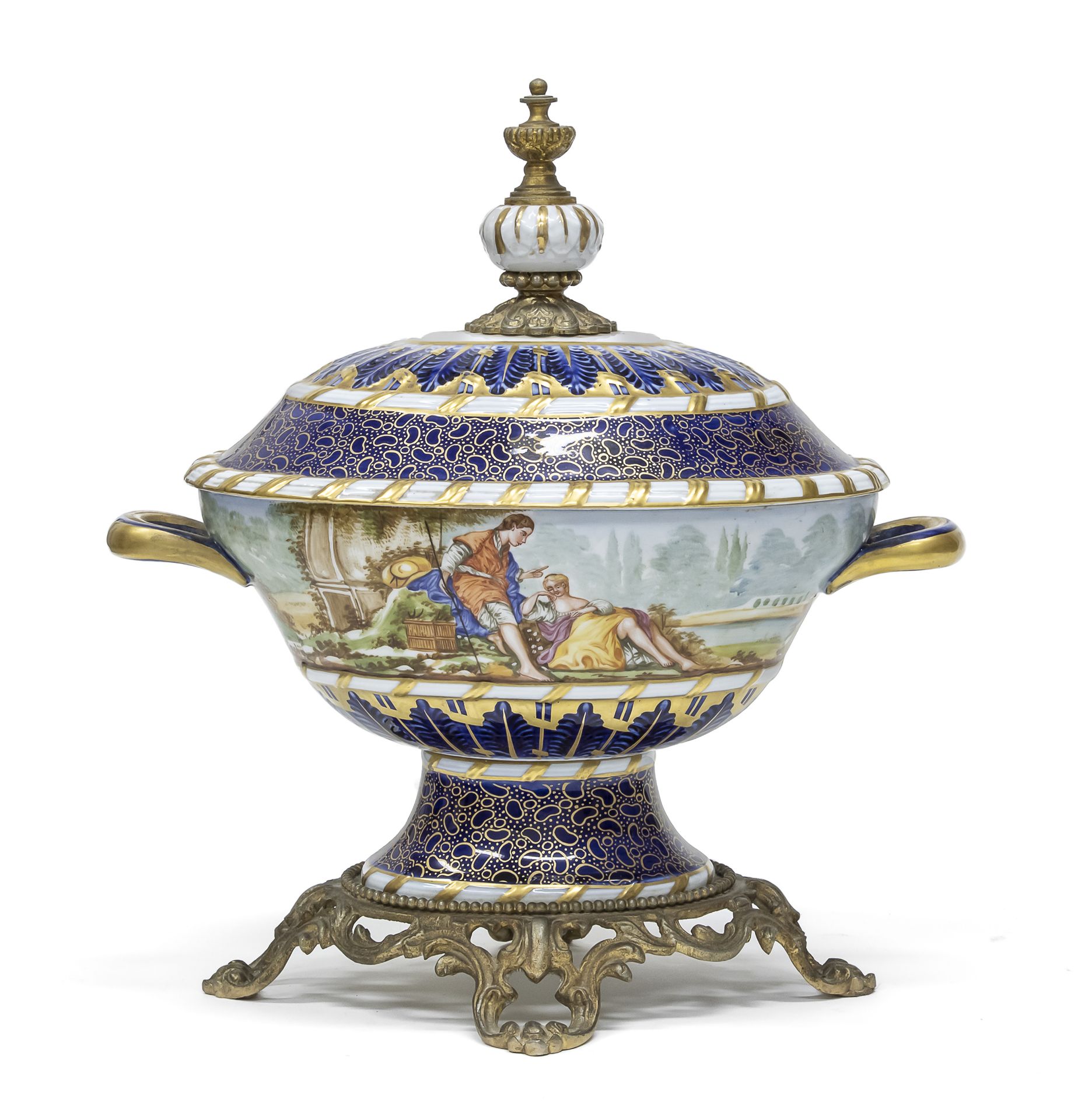 PORCELAIN POTICHE SEVRES EARLY 20TH CENTURY