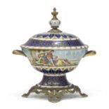 PORCELAIN POTICHE SEVRES EARLY 20TH CENTURY