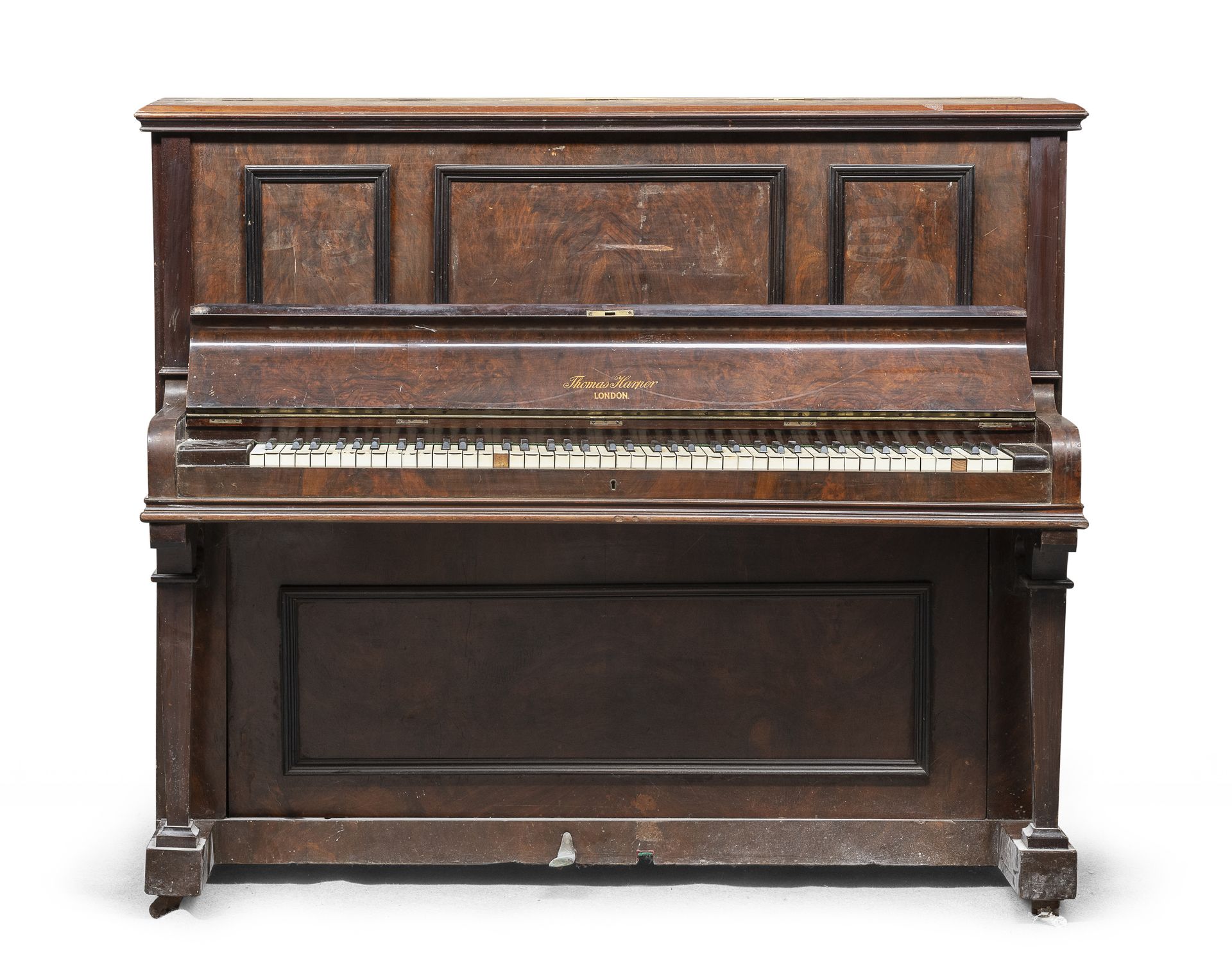 UPRIGHT PIANO THOMAS HARPER LONDON EARLY 20TH CENTURY - Image 2 of 2
