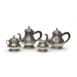 SILVER TEA AND COFFEE SET ALESSANDRIA PUNCH 1944/1968