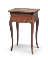 SMALL BEDSIDE TABLE IN BOIS DE ROSE 18TH CENTURY SICILIAN STYLE