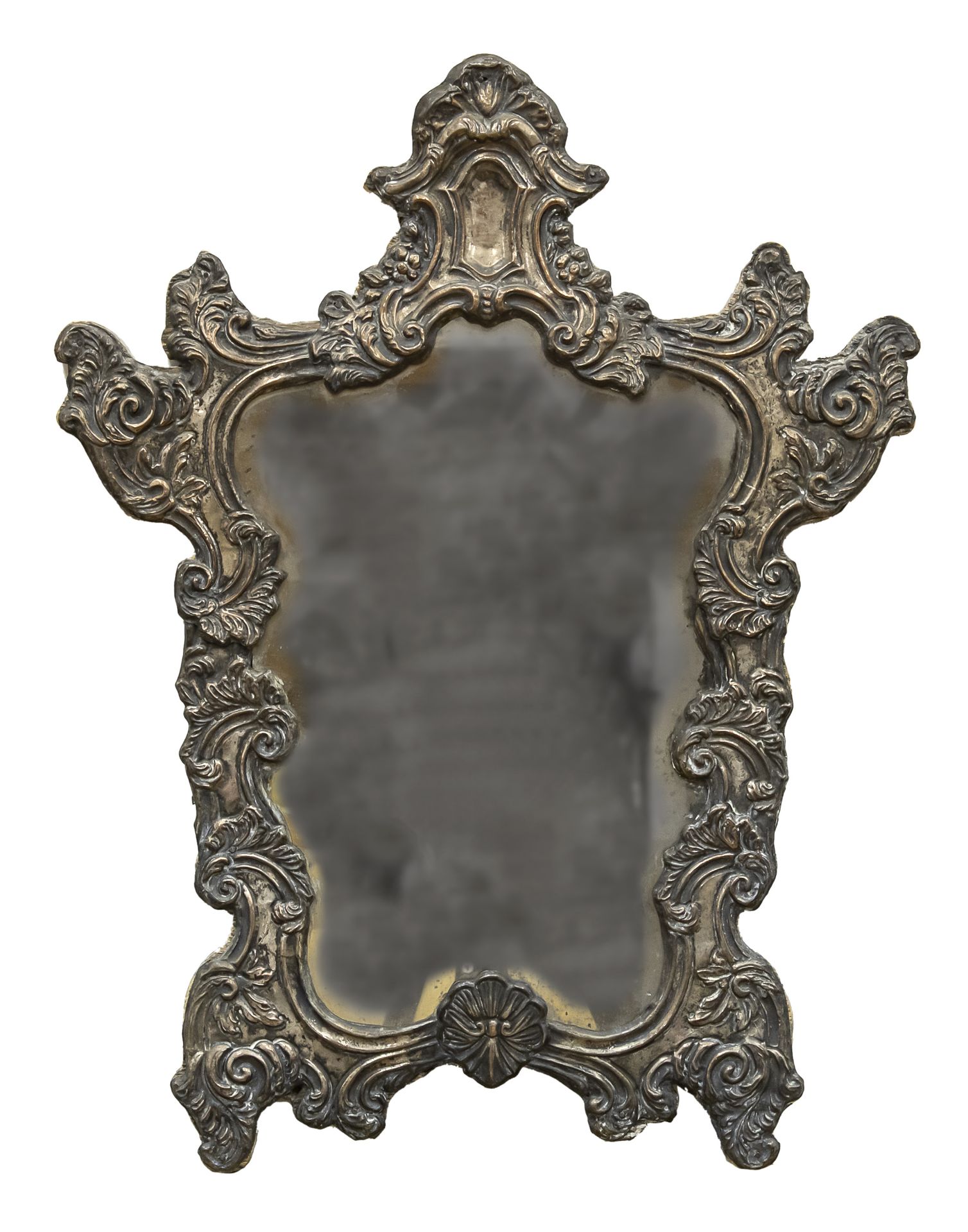 SILVER-PLATED MIRROR 18TH CENTURY