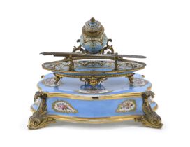 COMPOSITE INKWELL 19th CENTURY