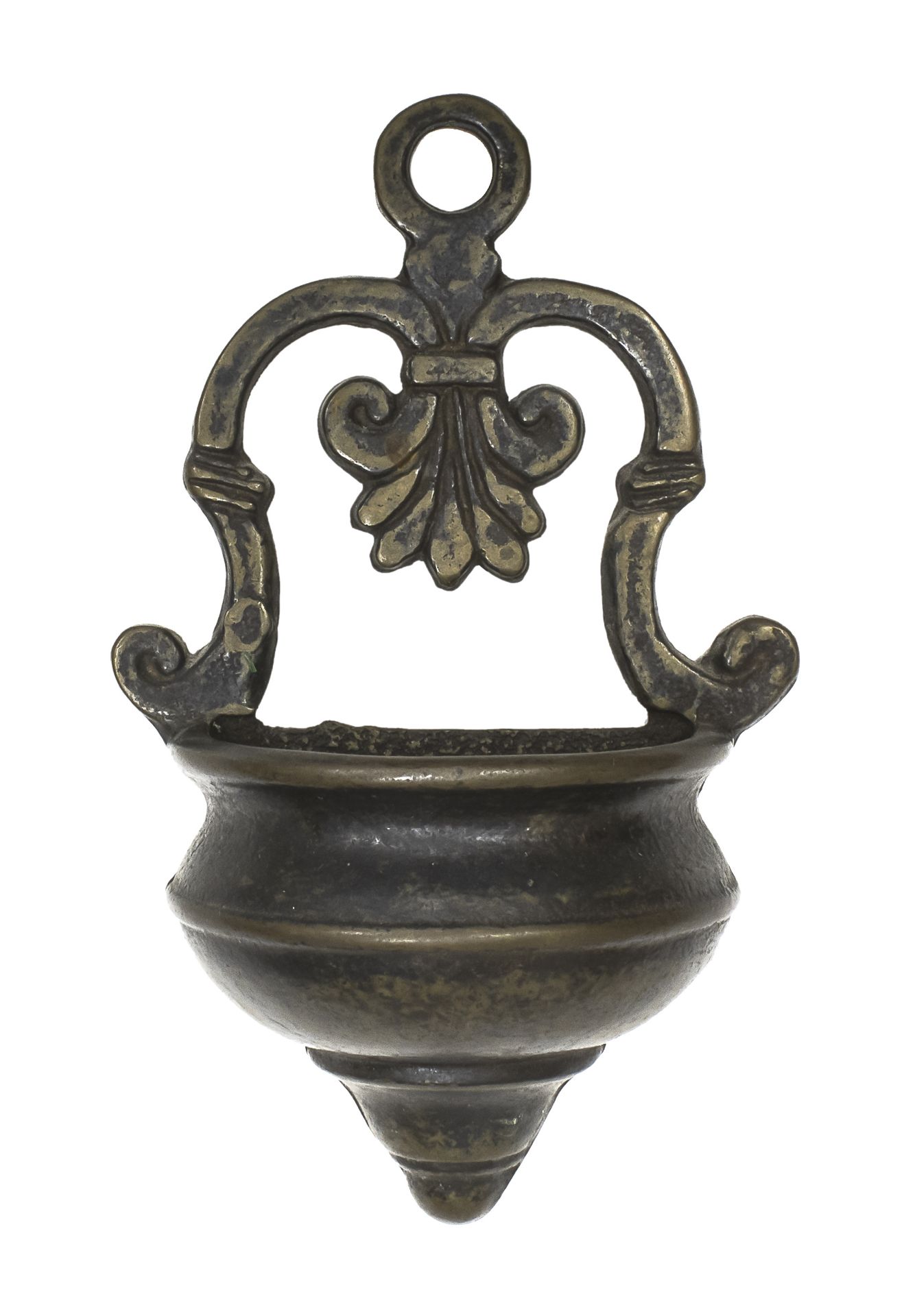SMALL BRONZE STOUP 18TH CENTURY