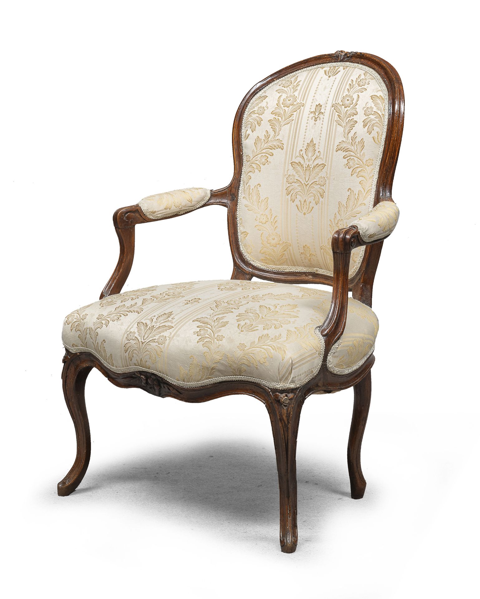 WALNUT ARMCHAIR 18th CENTURY FRANCE