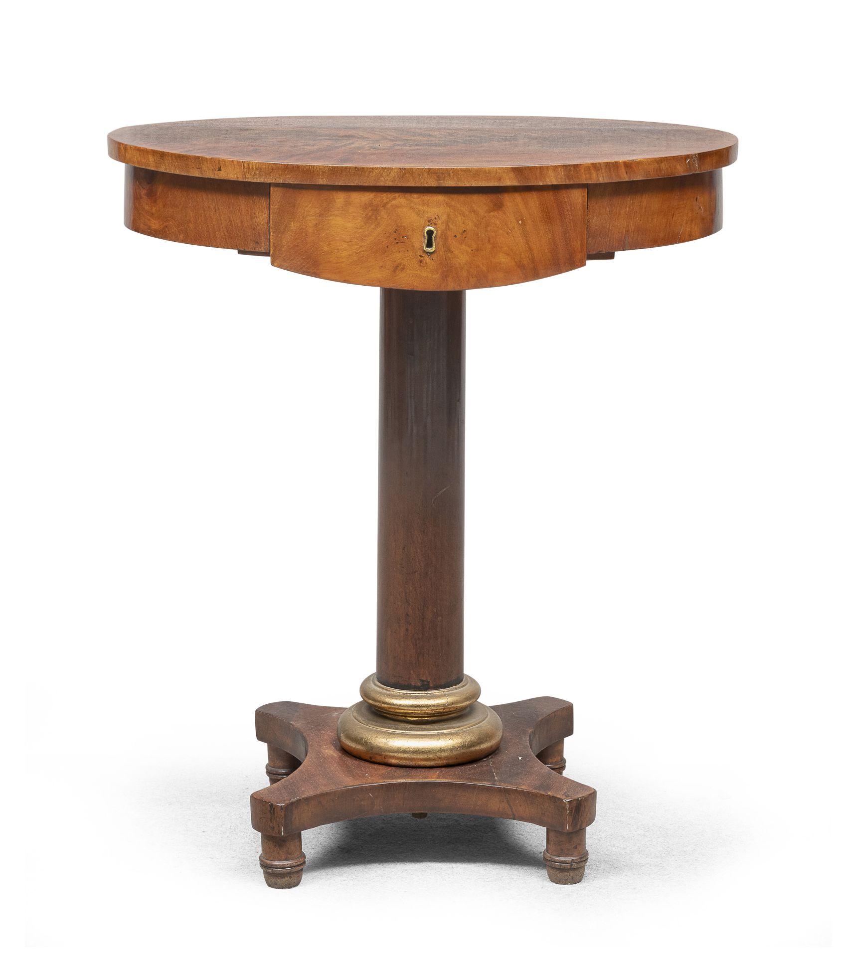 OVAL TABLE IN MAHOGANY FIRST HALF OF THE 19TH CENTURY