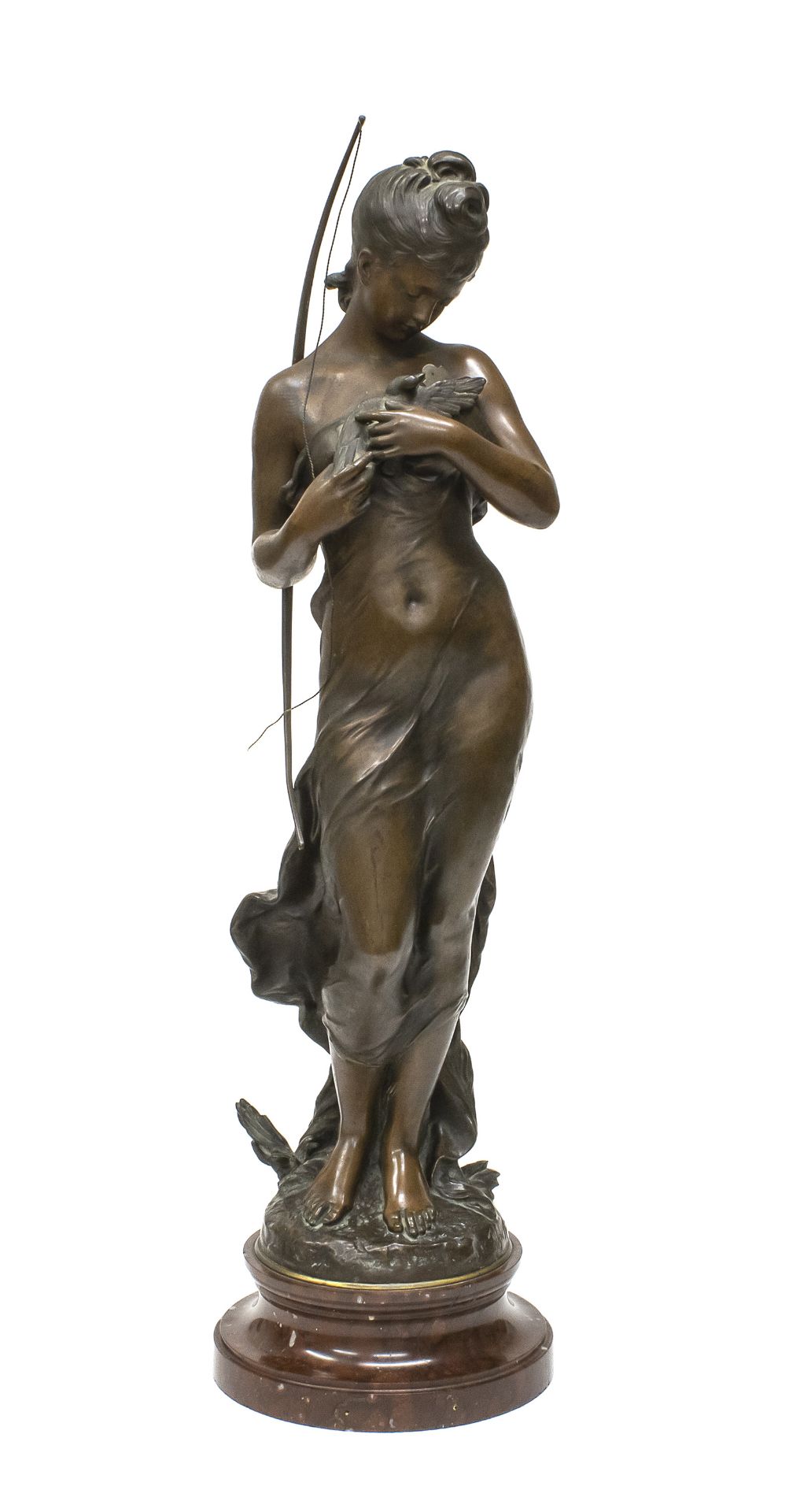 FRENCH BRONZE SCULPTURE END OF THE 19TH CENTURY