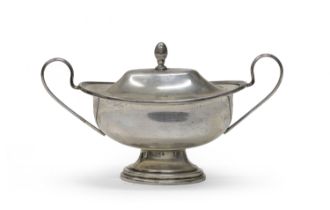 MIGNON SUGAR BOWL IN SILVER ALESSANDRIA 1940/1950