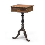 SMALL WORK TABLE 19th CENTURY