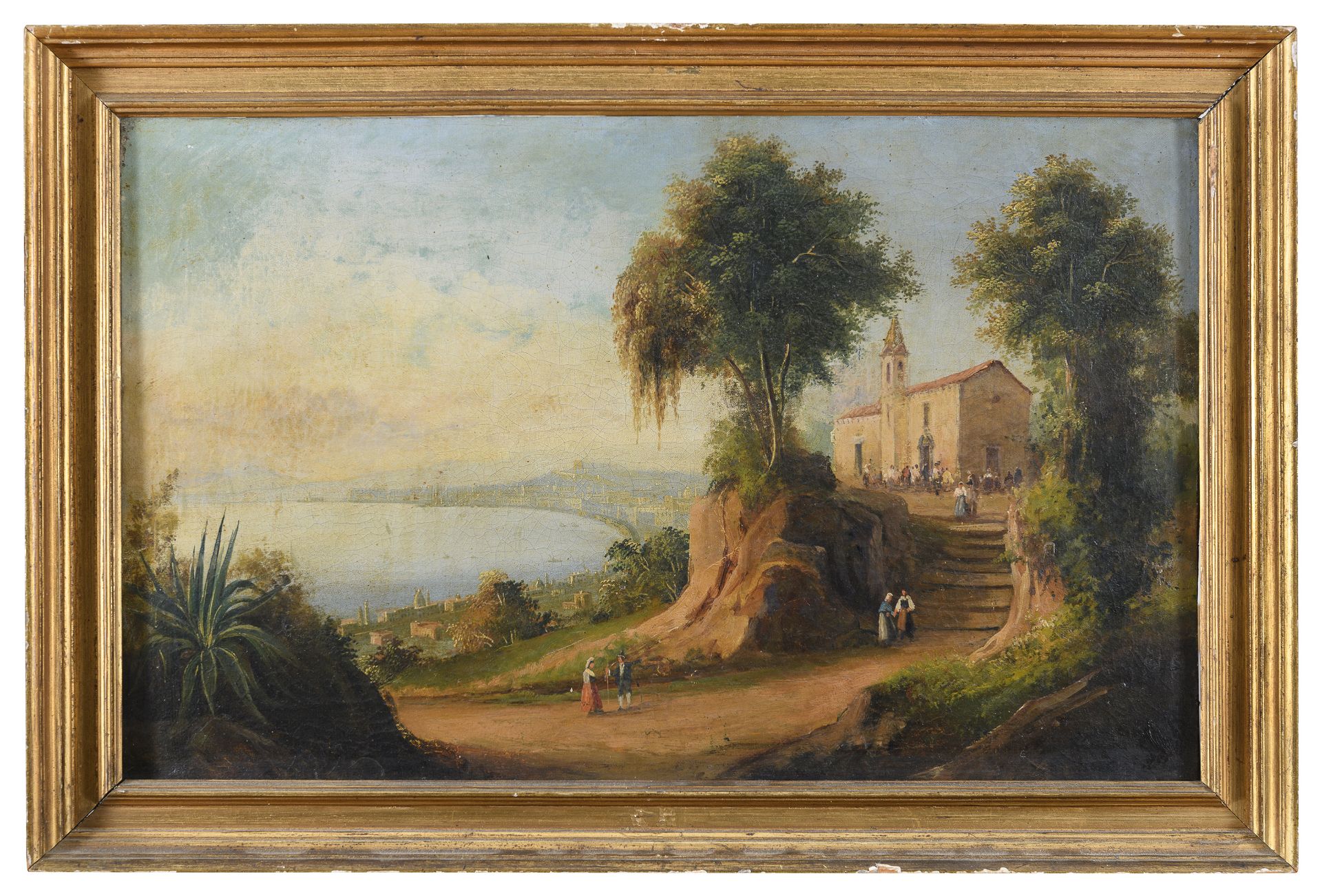 ITALIAN OIL PAINTING 19th CENTURY