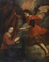 OIL PAINTING CENTRAL ITALY 18TH CENTURY