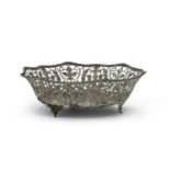 SILVER BASKET ITALY 1970s