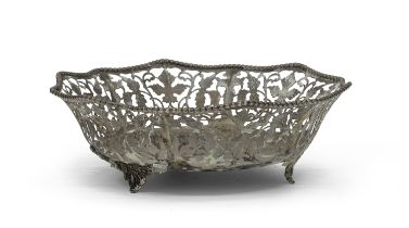 SILVER BASKET ITALY 1970s