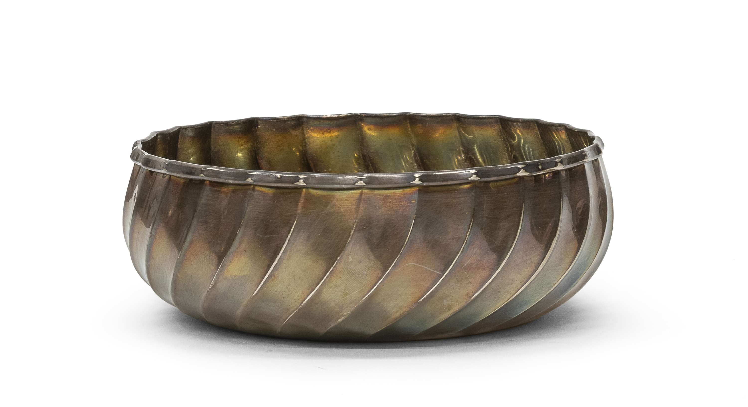 SILVER BOWL PADUA SECOND HALF OF THE 20TH CENTURY