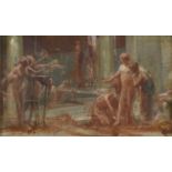 ITALIAN OIL PAINTING 19th CENTURY