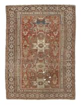 SHIRWAN LESGHI RUG END OF THE 19TH CENTURY