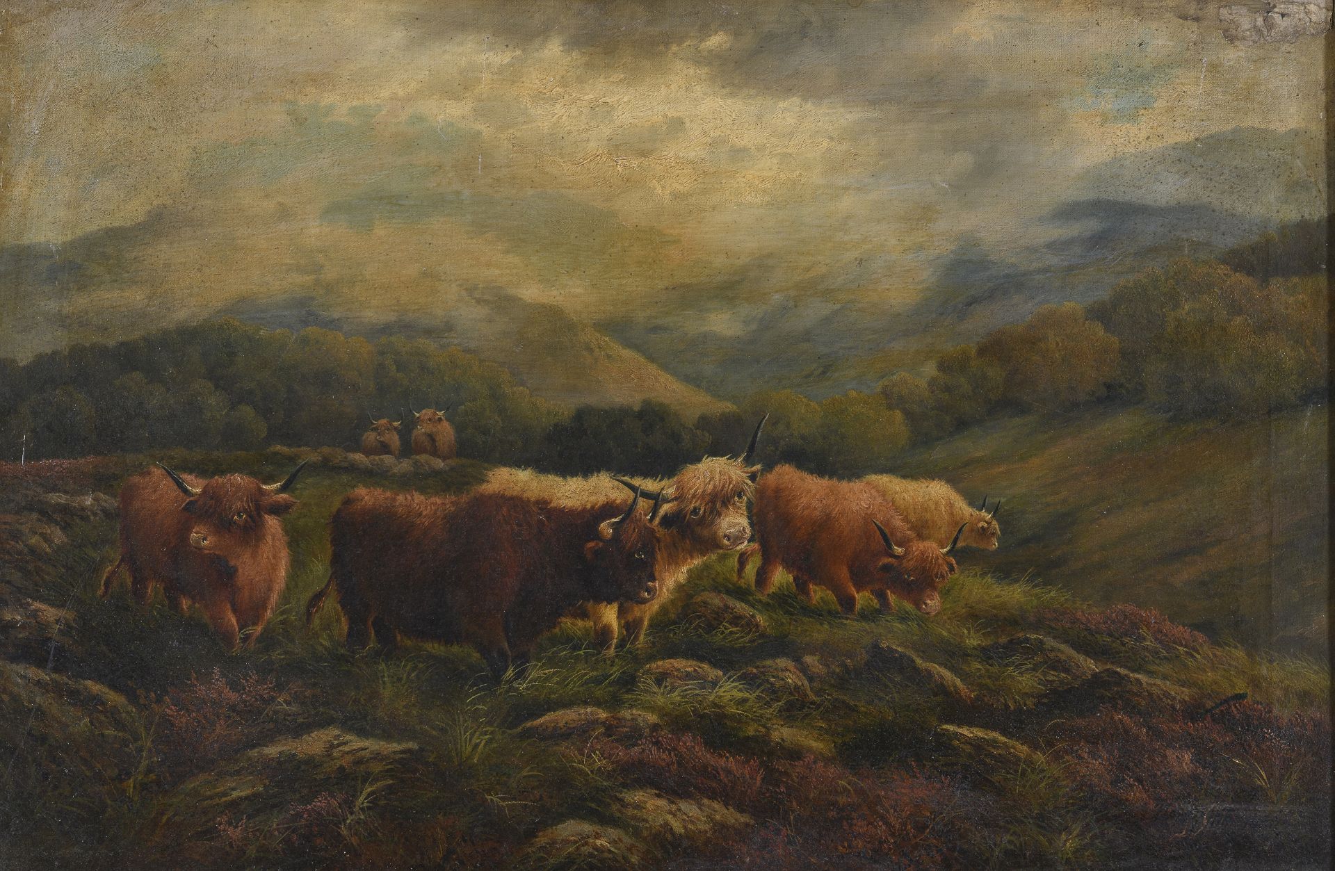 ENGLISH OIL PAINTING 19th CENTURY