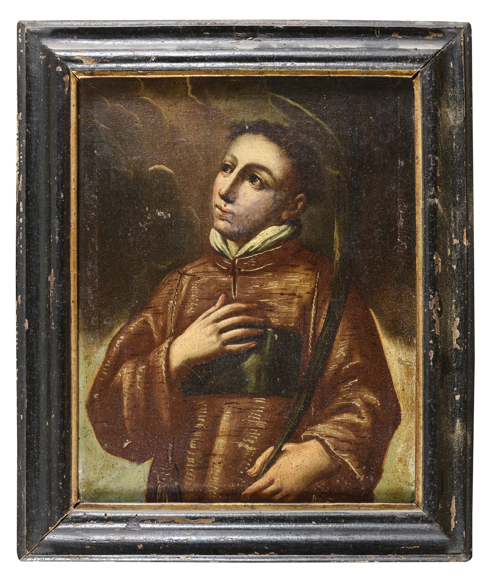 NEAPOLITAN OIL PAINTING 18TH CENTURY