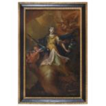 AUSTRIAN OIL PAINTING 18TH CENTURY